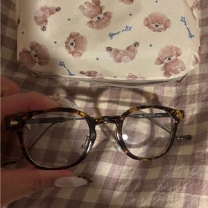 Tokyo Tortoise Square  Eyeglasses Frame